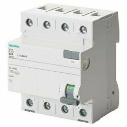 SIEMENS Kaçak Akım Rölesi 4*25A 300Ma (Yeni)