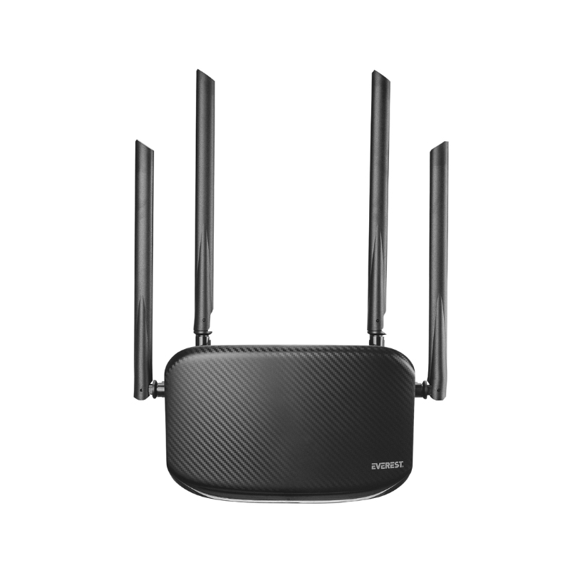 EVEREST EWR-AC5-V3 AC1200MBPS Dualband 4*6DBİ WISP+AP+REPEATER Destekli Kablosuz WIFI Router