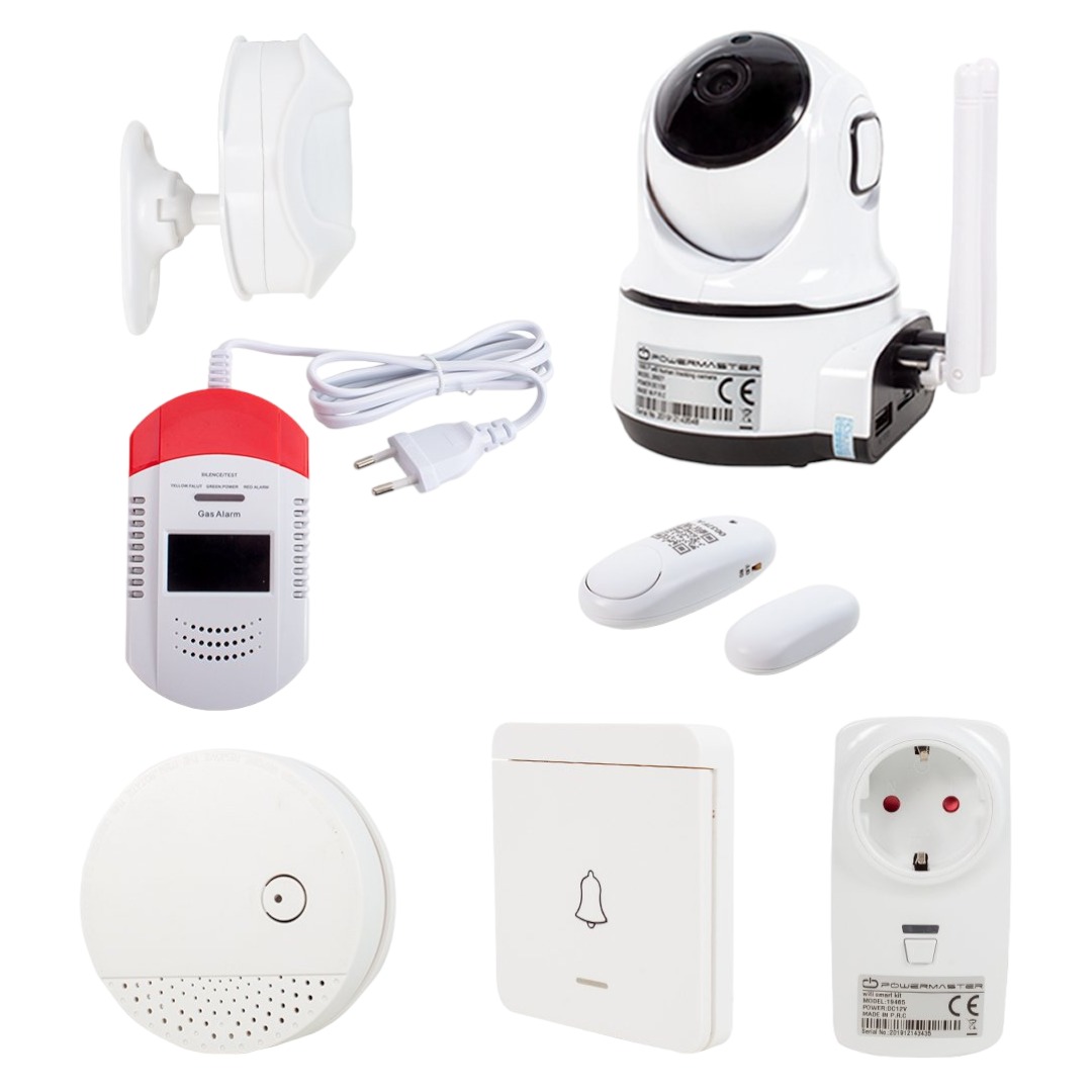 POWERMASTER PM-19465 WIFI Kameralı Smart Home Akıllı Ev Otomasyon Güvenlik Sistemi
