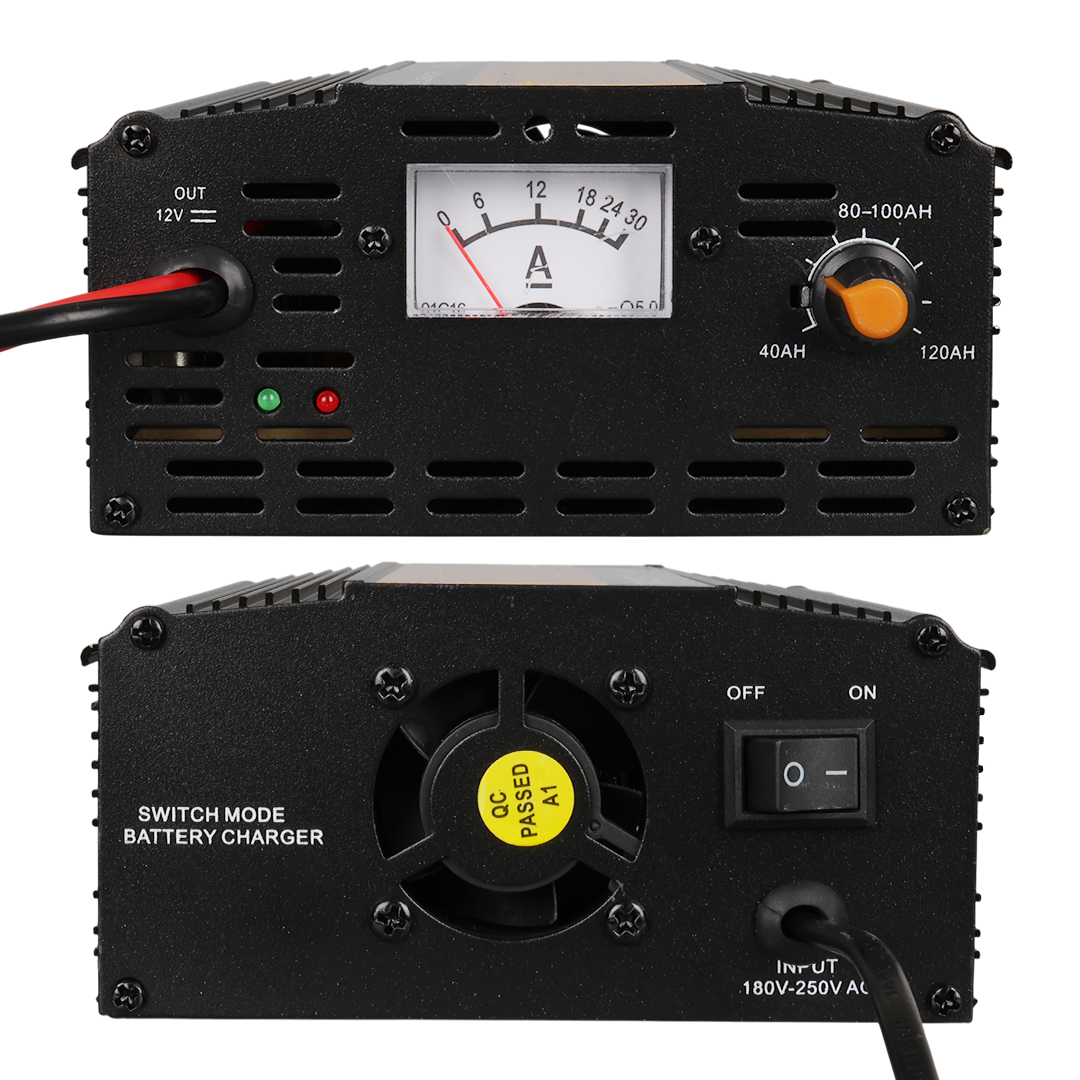 POWERMASTER MA-1220A 12 Volt - 20 Amper Akıllı Kuru - Asit - Jel Akü Şarj Cihazı