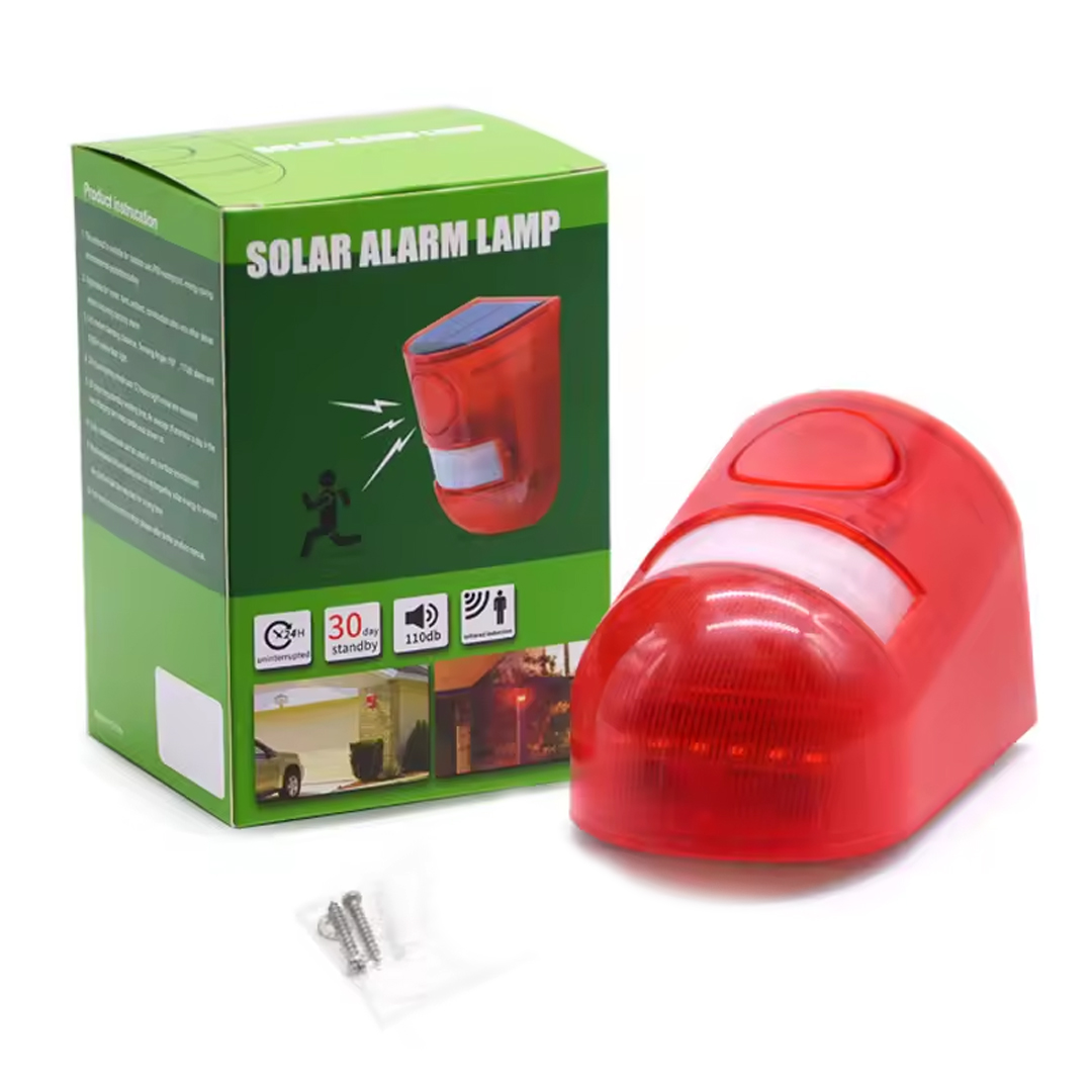 PM-26943 Solar Hareket Sensörlü Hayvan Kovucu Alarm Cihazı 129 dB