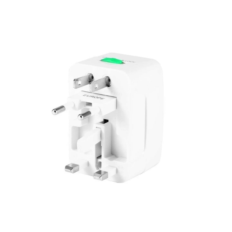 NARİTA NRT-640 Universal Çoklu Priz Çevirici Seyahat Adaptörü Kutulu (125V-250V-6A-13A)