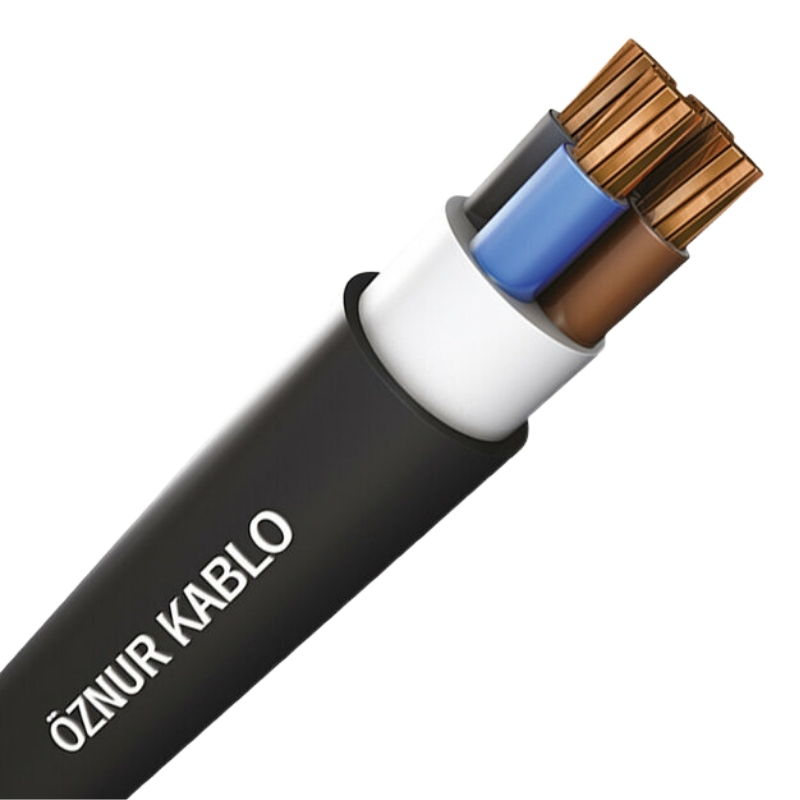 ÖZNUR Nyy Kablo (Yvv) 4*16 mm2 (Parça 11 mt)