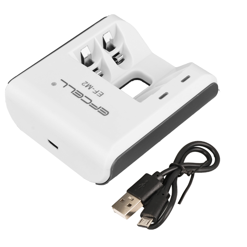 EFCELL M2 AA/AAA 2'Lİ Pil Şarj Cihazı