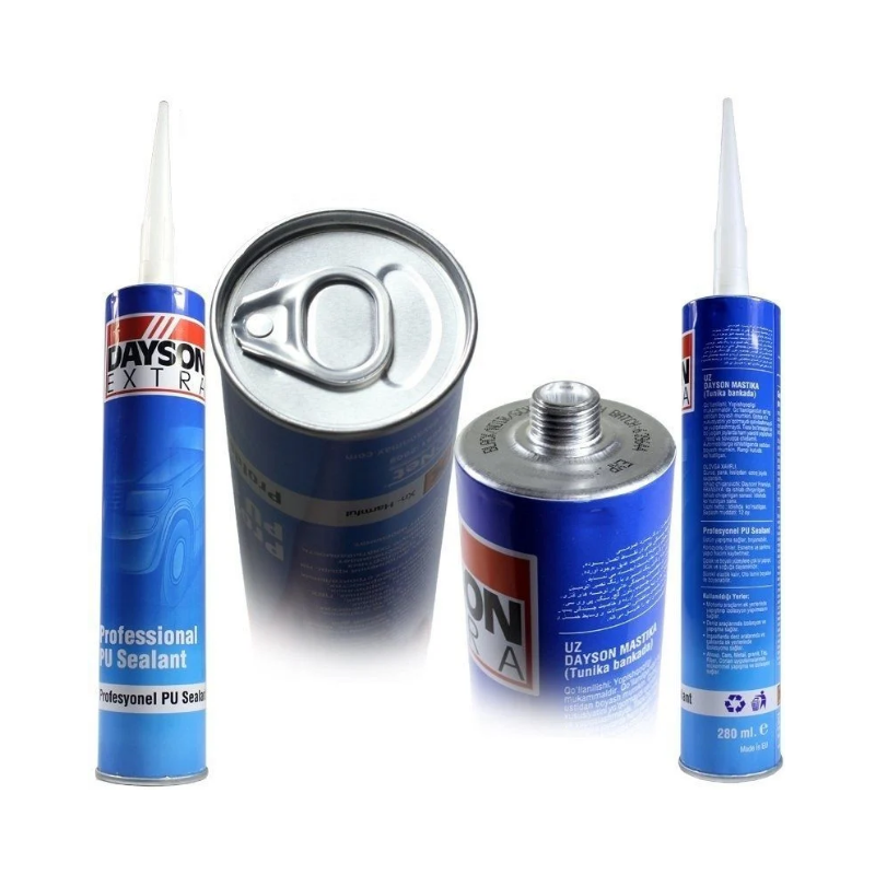 Dayson Pu Mastik 280ml (Çelik Silikon) Gri