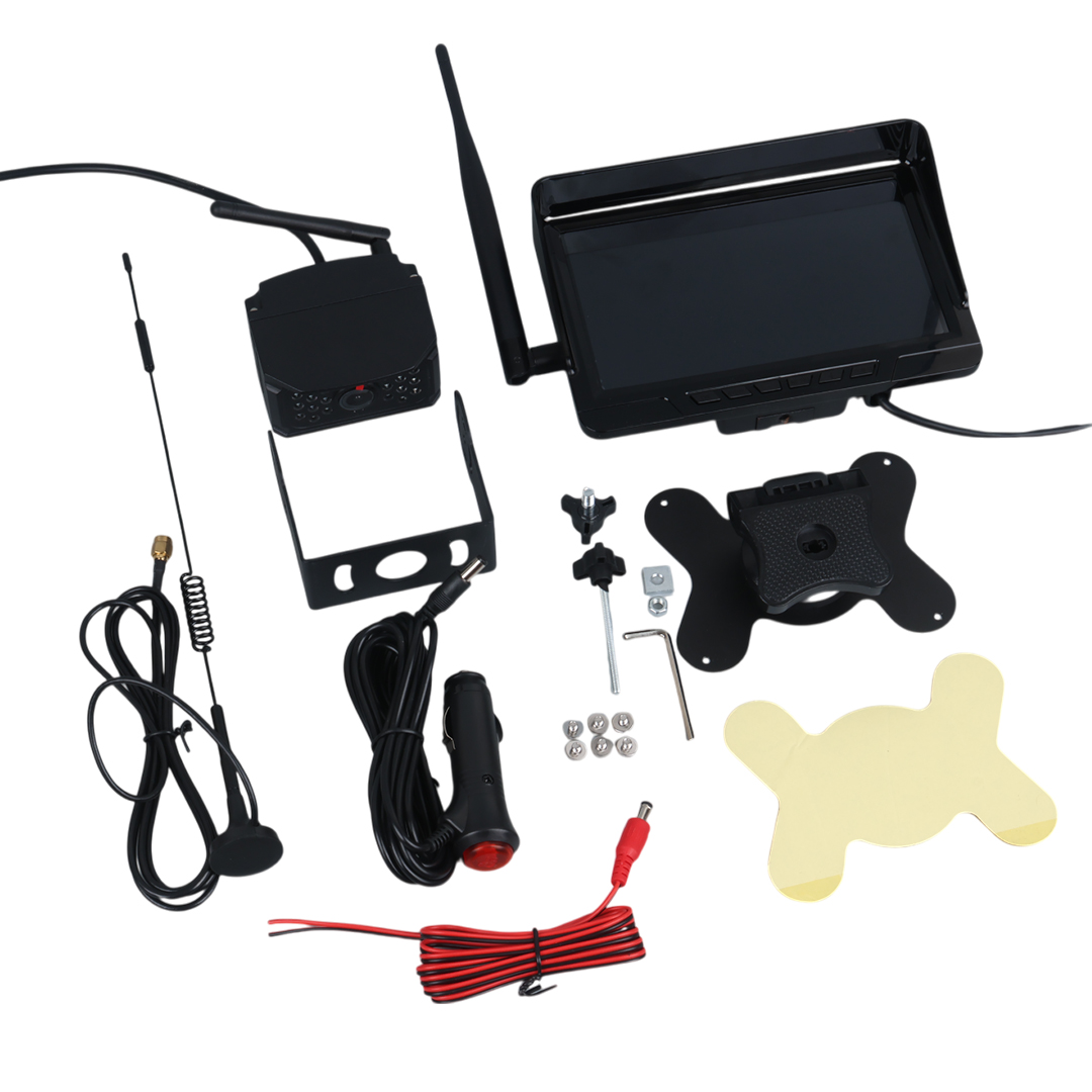 DVR T70-F19 Kablosuz Araç Kamera ve Monitör Seti