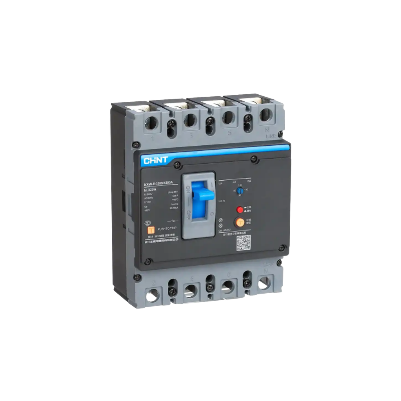 NXMLE-125F T 4TM/100A Kaçak Akım Algılamalı (Yangın Koruma) Kompakt Tip Devre Kesici / 4 Kutuplu