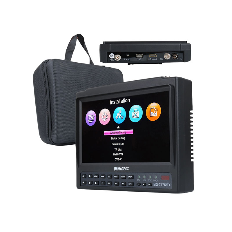 MAGBOX Satfinder MG-717S/T 7" Full HD Combo LCD Ekranlı Görüntülü Uzaktan Kumandalı Uydu Yön Bulucu