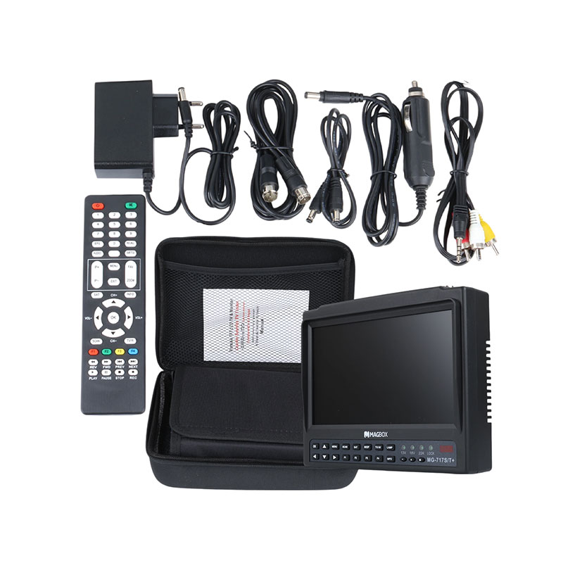 MAGBOX Satfinder MG-717S/T 7" Full HD Combo LCD Ekranlı Görüntülü Uzaktan Kumandalı Uydu Yön Bulucu