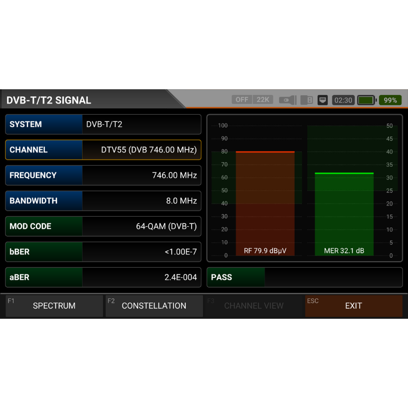 ALPSAT Satfinder AS07-STCA 4K DVB S-S2/T-T2/C/J.83/ISDB-T Görüntülü Uydu Bulucu + Kamera Test Cihazı