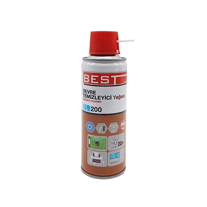 BEST Yağsız Kontak Devre Temizleyici Sprey 200ml