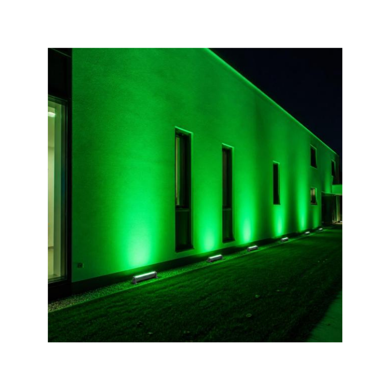 Wallwasher 6 Ledli 20cm 6W Yeşil hLite