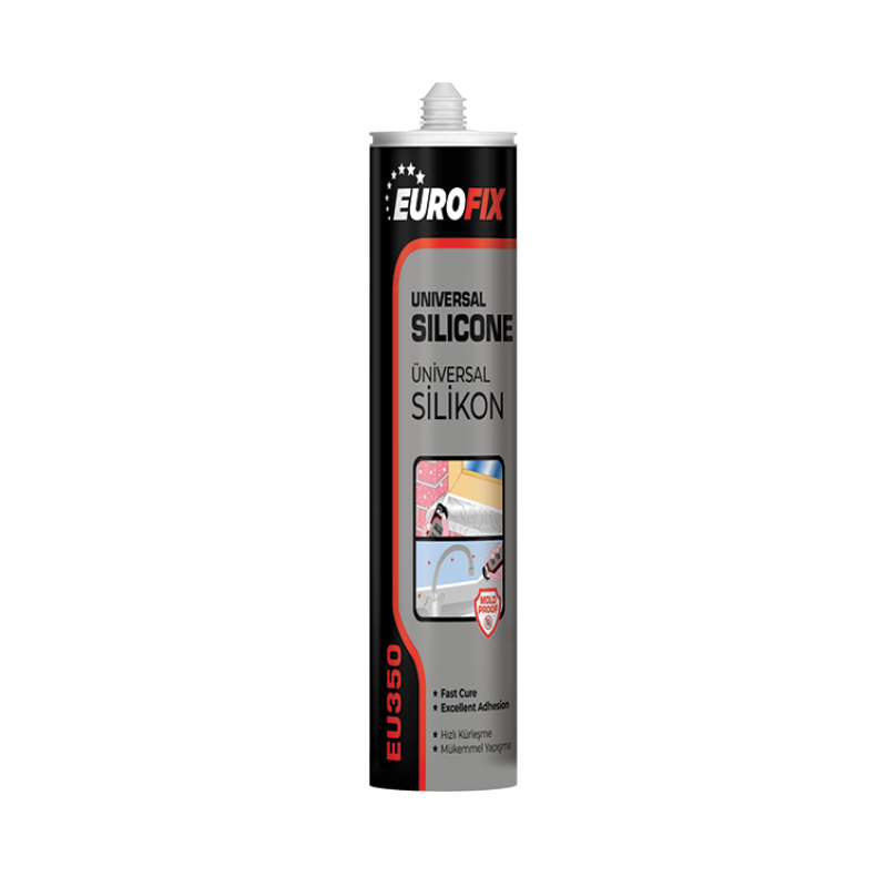 EUROFIX Silikon Genel Amaçlı EU350 / 280GR Şeffaf