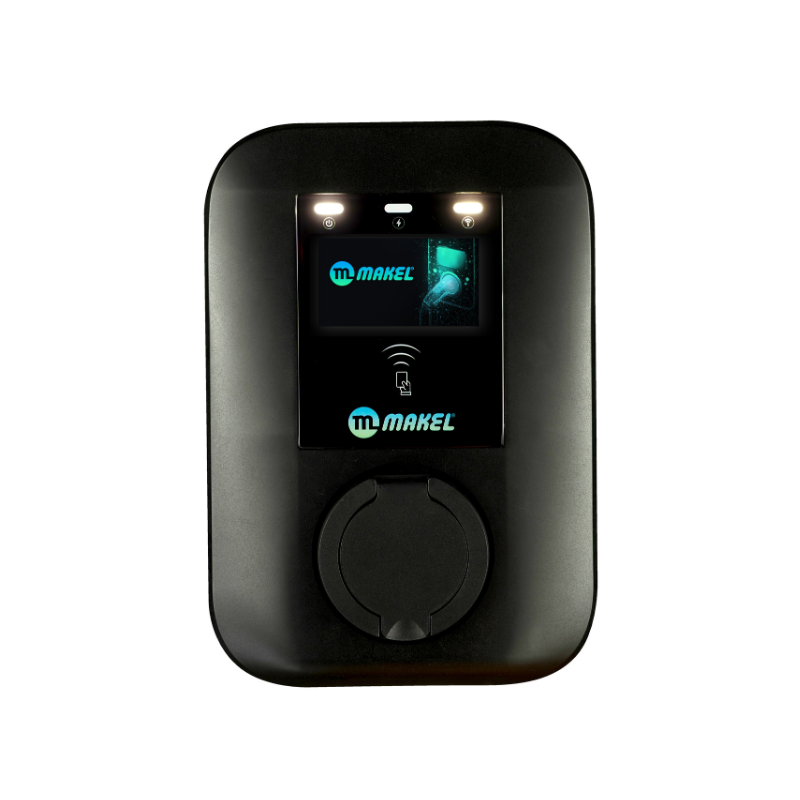 Makel Charger Smart AC22 22kW Trifaze AC Araç Şarj İstasyonu T2 Soketli