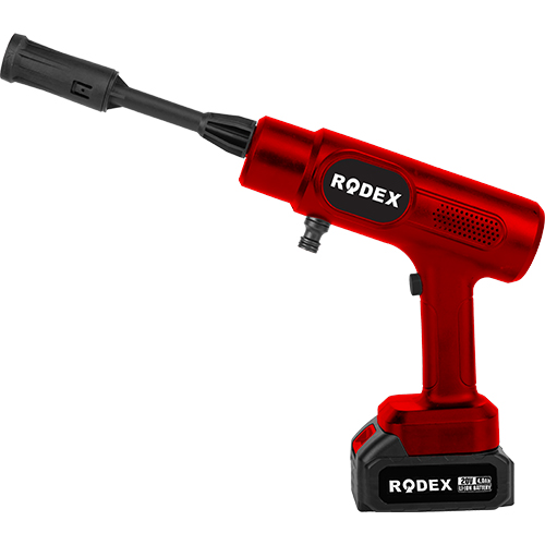 RODEX Basınçlı Araç Yıkama Makinesi 38 Bar 20V 2x LI-ION