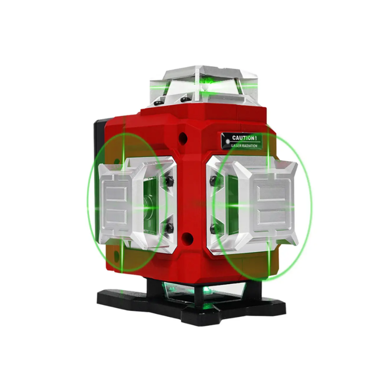 RODEX 16 Çizgili Hizalama Lazeri 4D-16L LCD Bataryalı