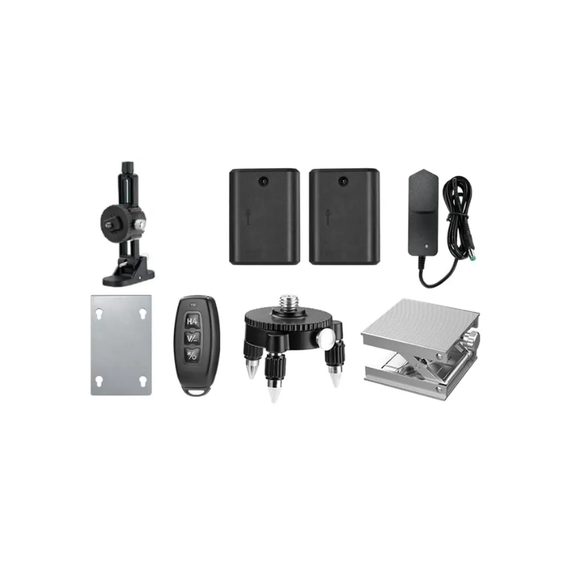 RODEX 16 Çizgili Hizalama Lazeri 4D-16L LCD Bataryalı