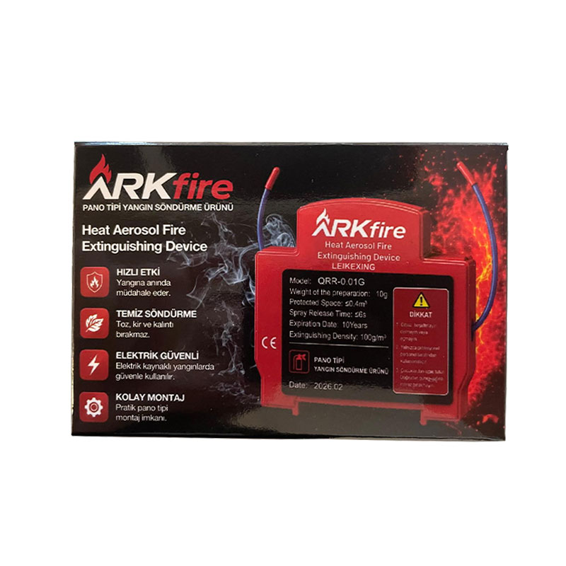 ARKFIRE Pano Tipi Yangın Söndürme Cihazı