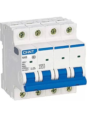 CHiNT Otomatik Sigorta C Tipi 4*20A 4.5Ka NXB-63S Serisi