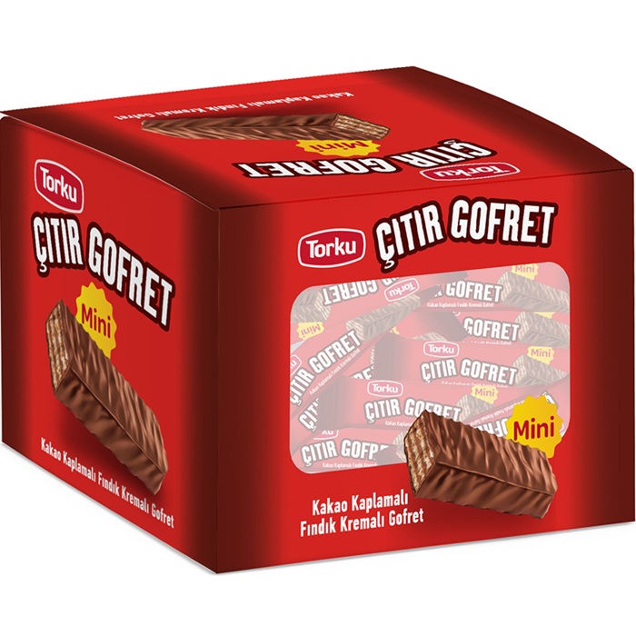 Torku Çikolatalı Çıtır Gofret 600 gr