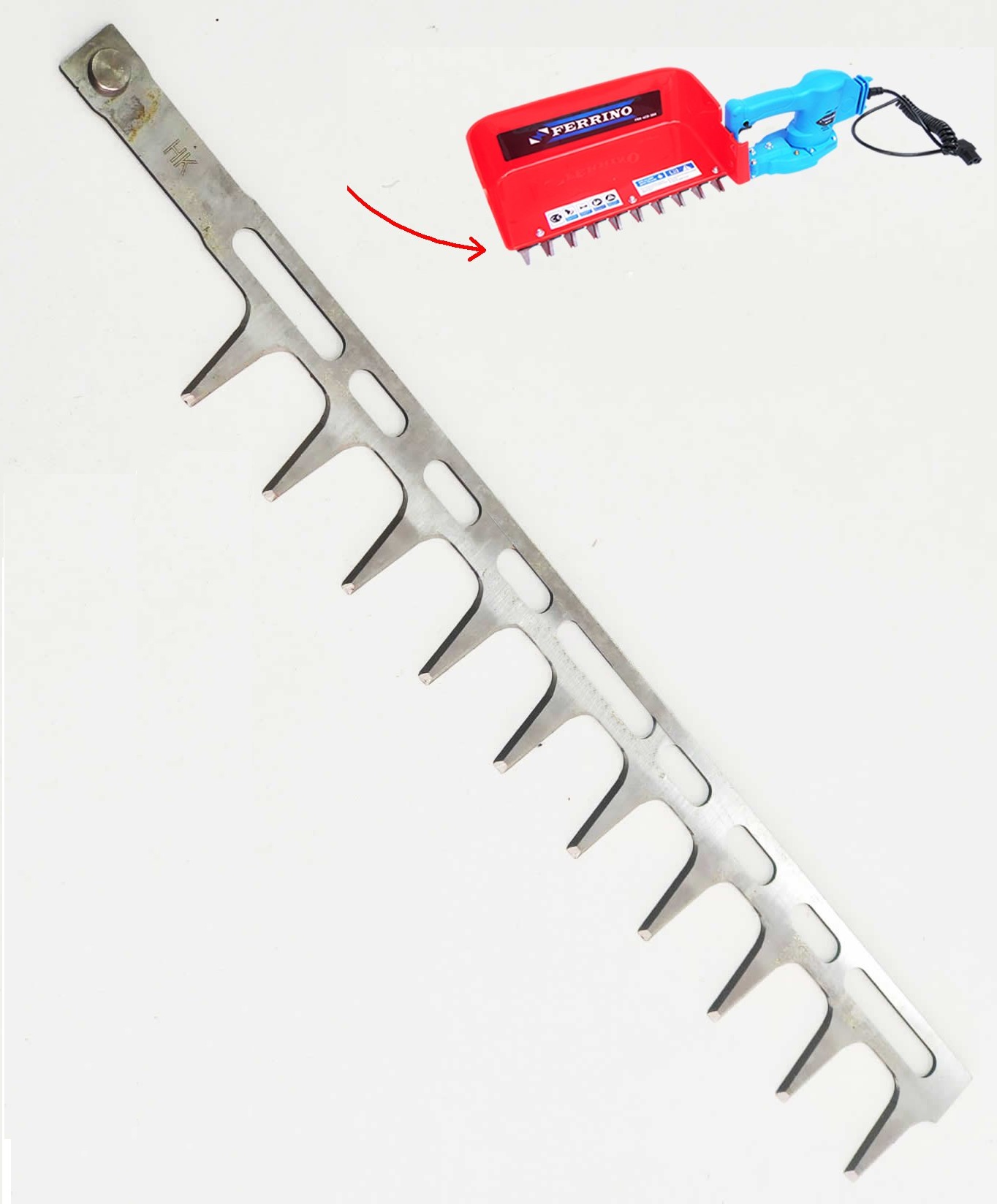 FERRİNO ÇAY TOPLAMA BIÇAK MAVİ ALT