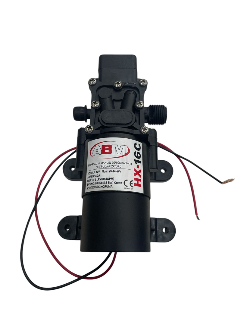MİNİ HİDROFOR POMPA HX-16C 12 VOLT 2.2A