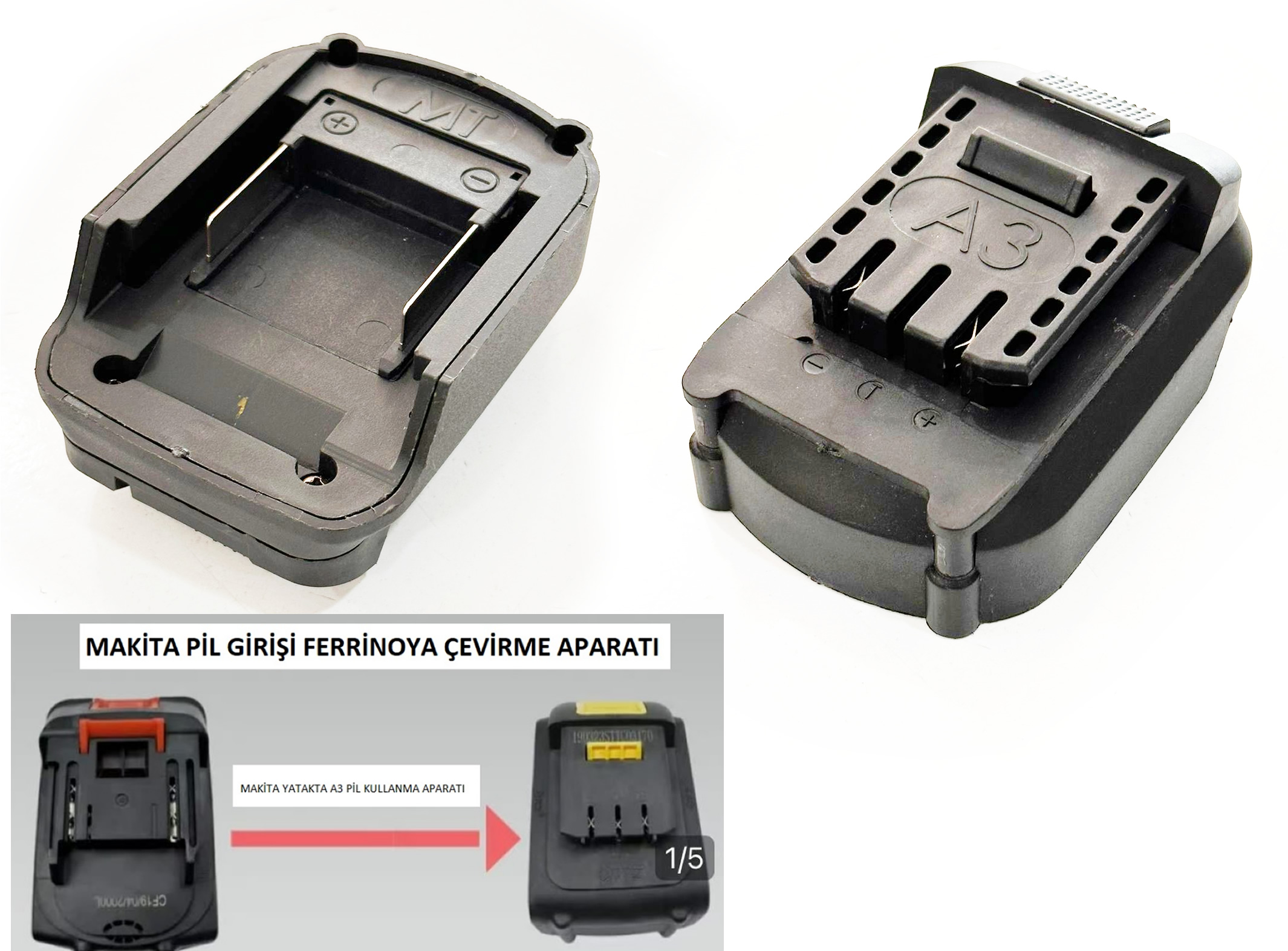 MAKİTA BATARYA FERRİNO MT-A3 ÇEVİRME APARATI