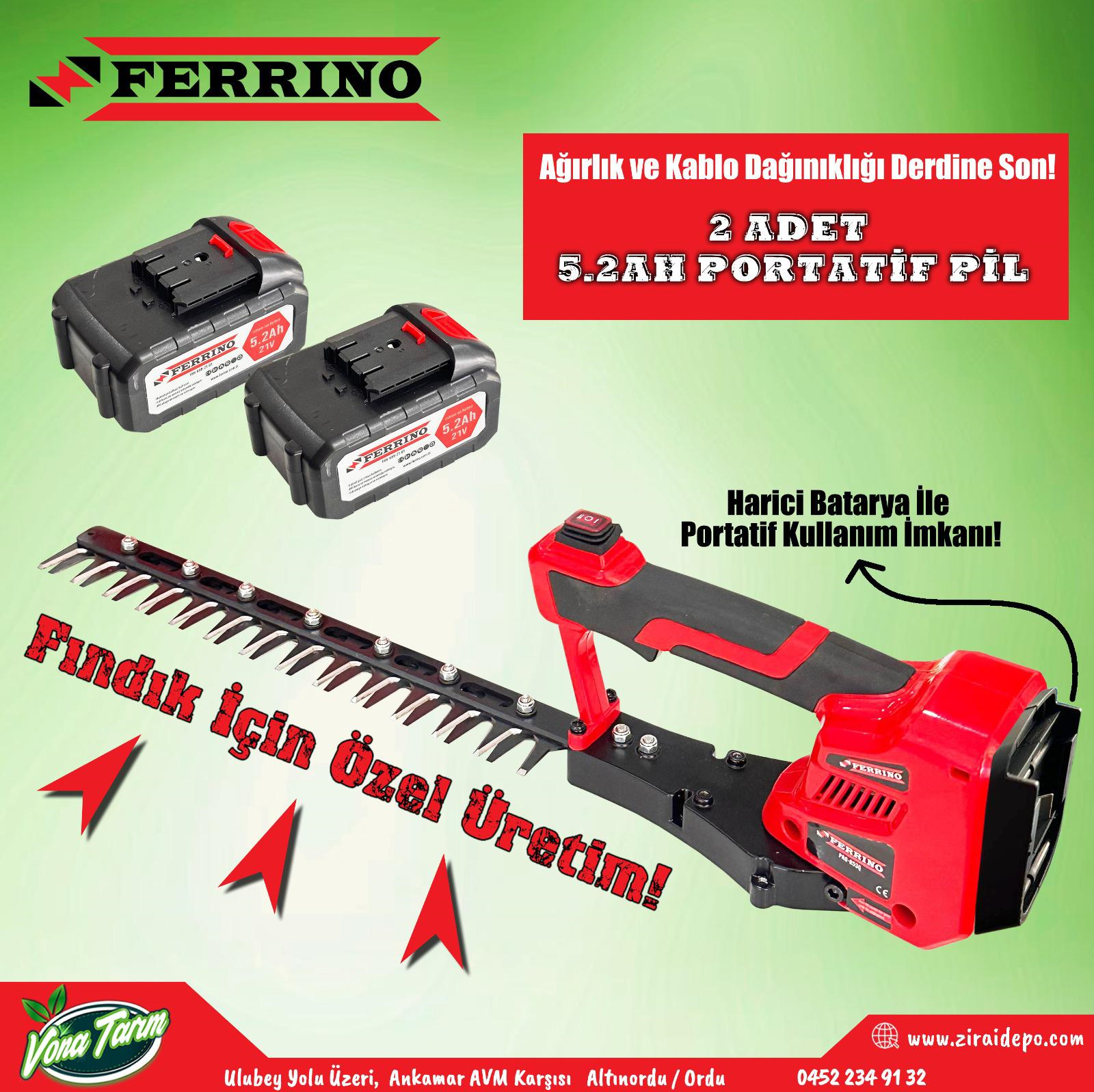 FERRİNO FINDIK IŞKIN SÜRGÜN ALMA MAKİNASI