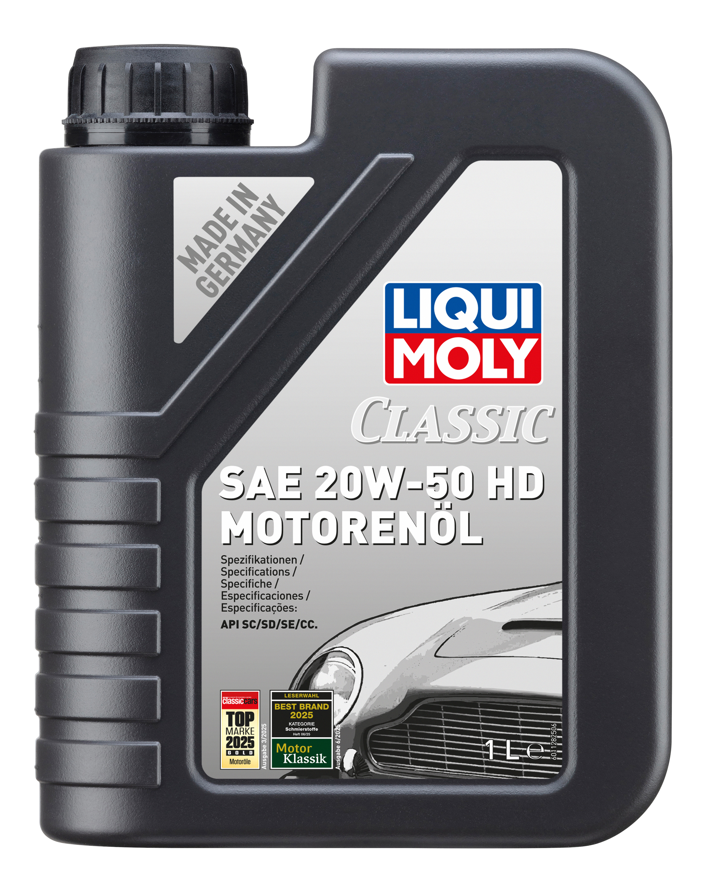 LIQUI MOLY LIQUI MOLY Klasik Otomobil Motor Yağı 20W-50 HD