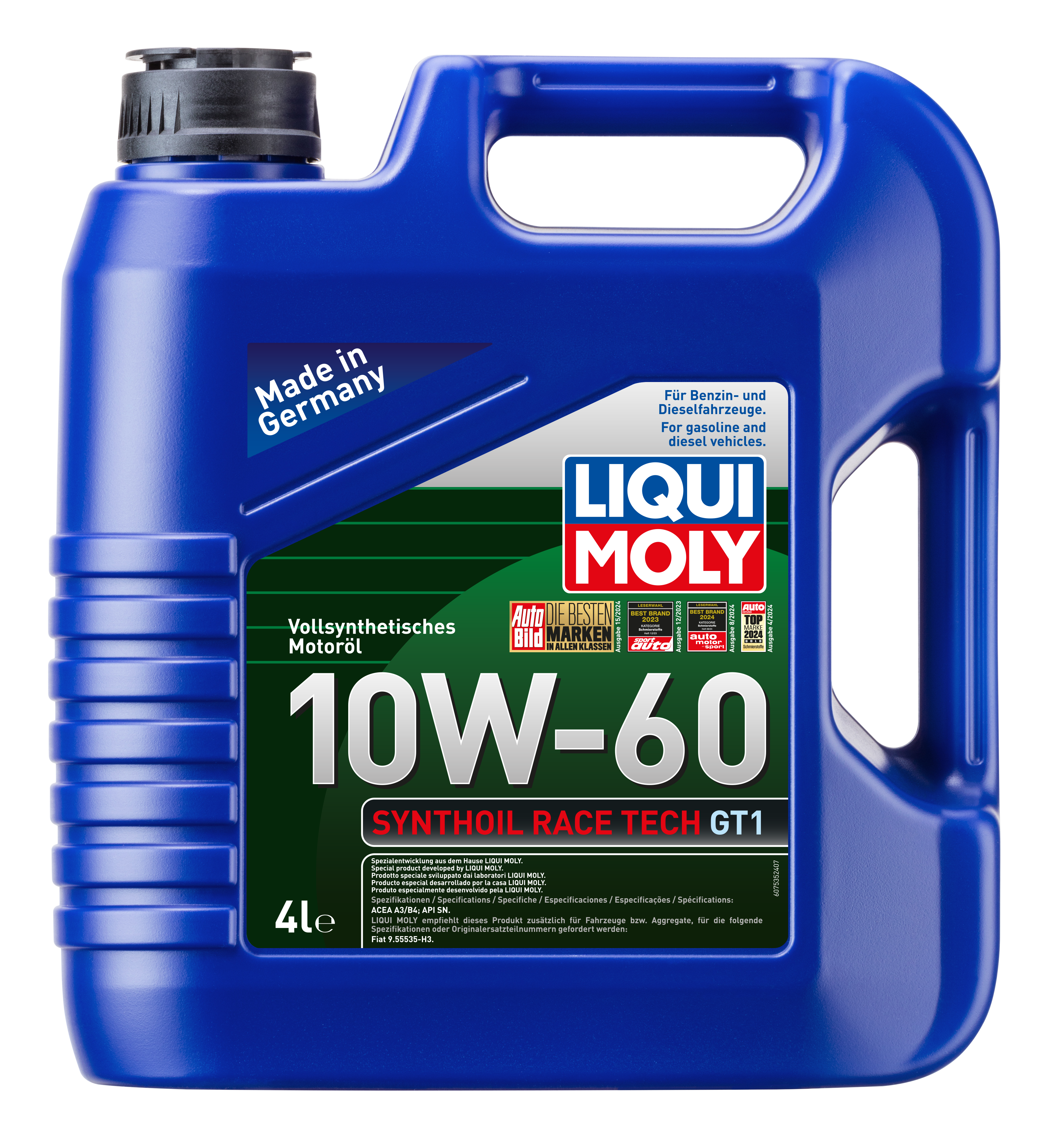 LIQUI MOLY LIQUI MOLY Synthoil Race Tech GT1 10W-60