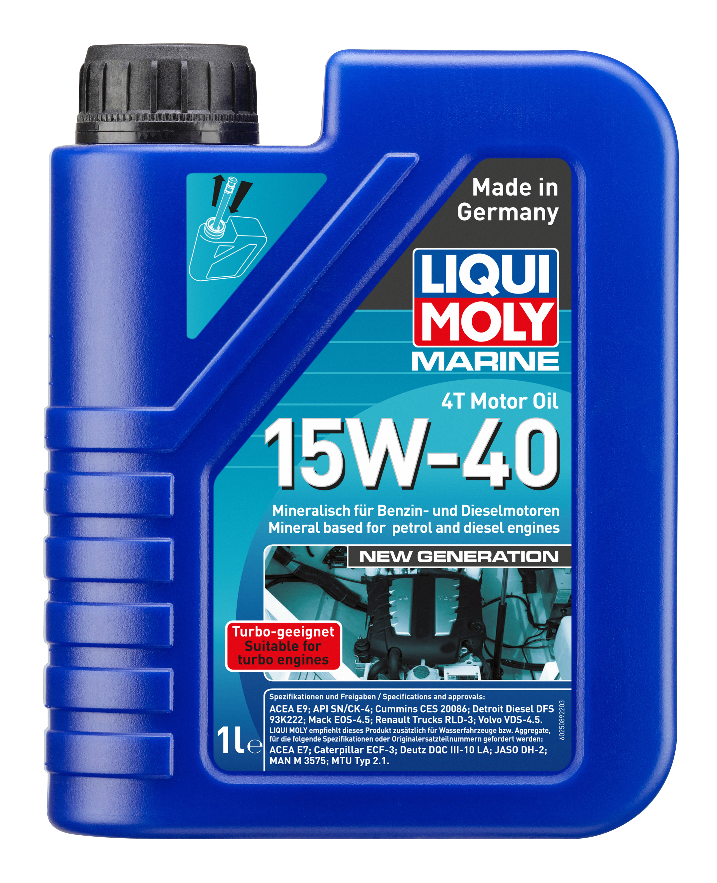 LIQUI MOLY LIQUI MOLY Marine 4T 15W-40 New Generation