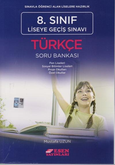 Esen 8 Sinif Lgs Turkce Soru Bankasi Yeni 2018 8 Sinif Yardimci