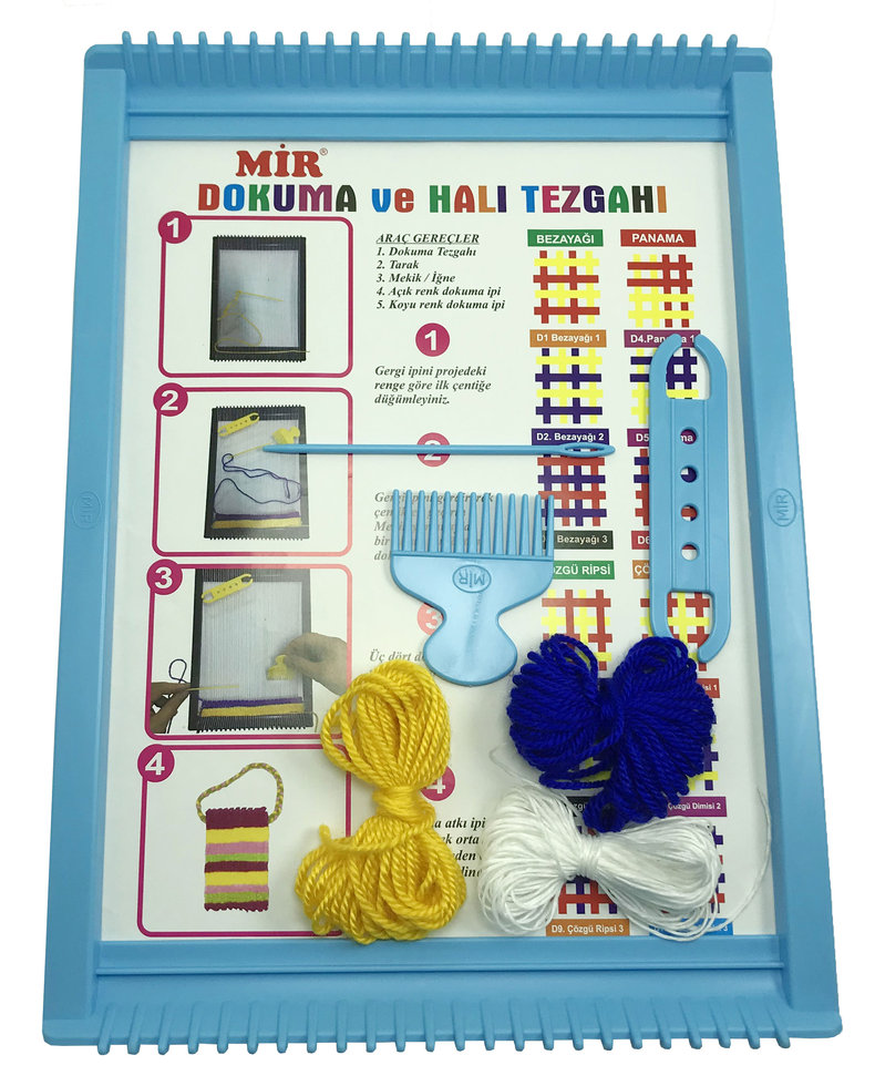 PLASTİK HALI DOKUMA TEZGAHI (1 AD) ÖRGÜ APARATLARI, İŞ EĞİTİM