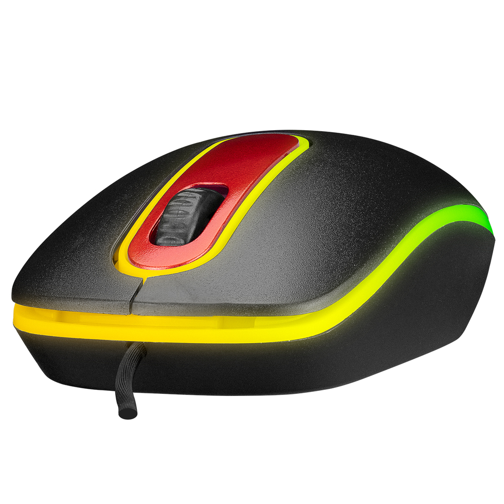 Everest Kırmızı Işıklı Optik Mouse SM166
