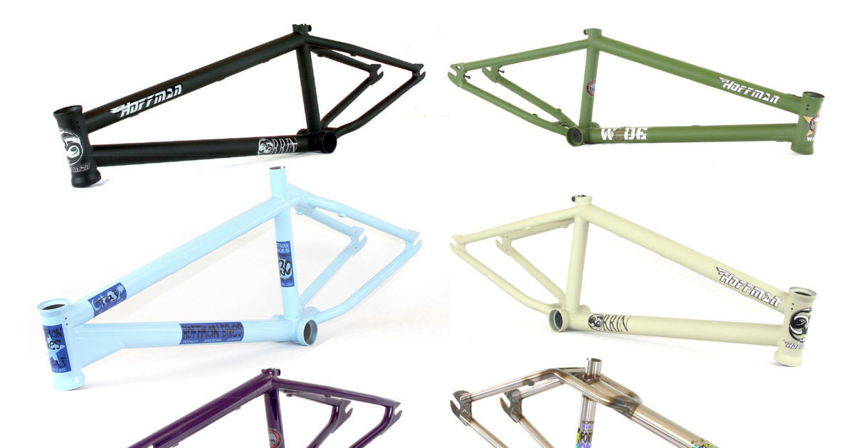 PRODUCTIVITY: HOFFMAN BIKES 30 YEAR ANNIVERSARY FRAMES | DIG BMX
