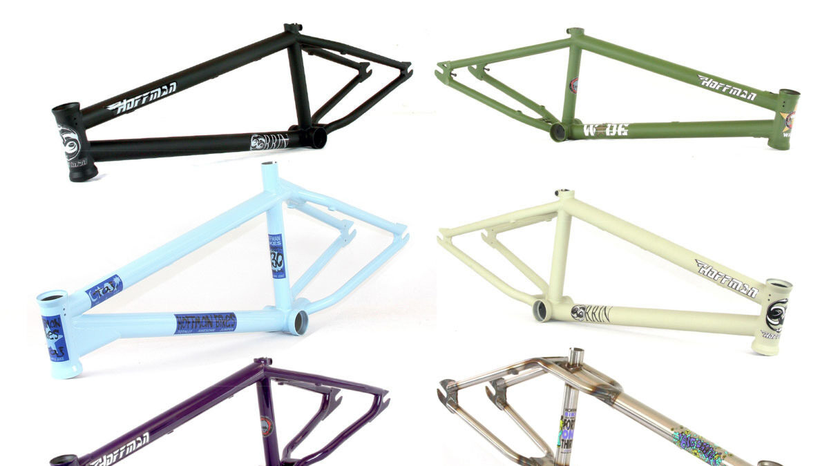 PRODUCTIVITY: HOFFMAN BIKES 30 YEAR ANNIVERSARY FRAMES | DIG BMX