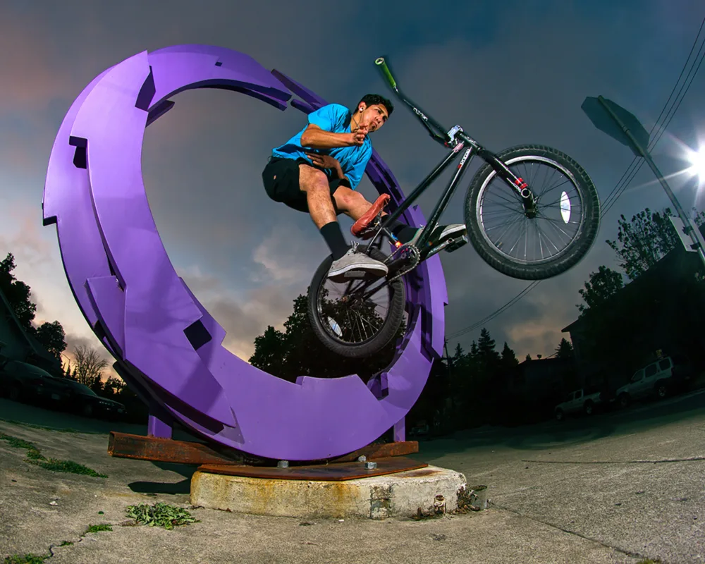 Herman Statue Barspin by Dave Rollans