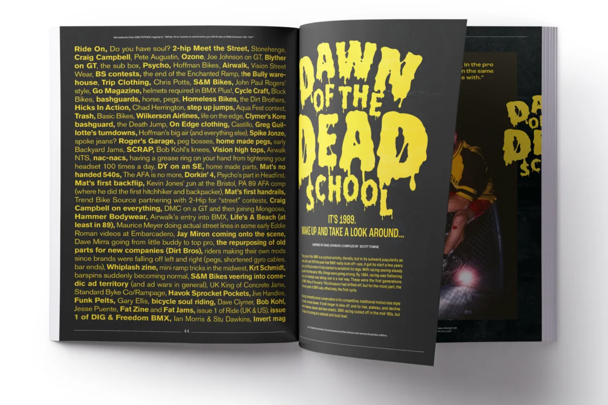 DEAD SCHOOL GS3 Multi page mock up