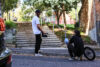 Jake Corless Chilling Railing Tom Roddy Photo