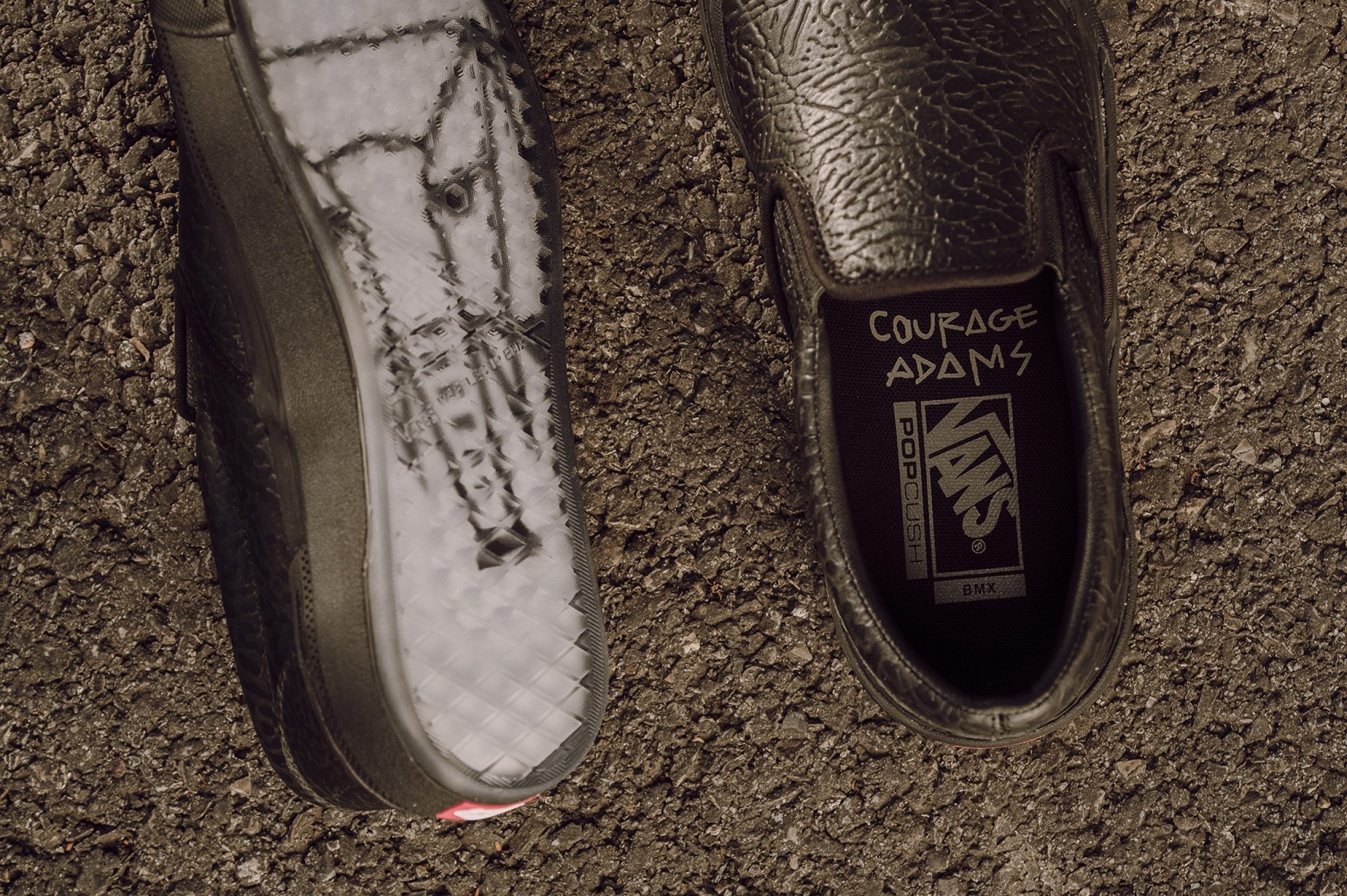 VANS BMX SLIP-ON BMXスリッポン COURAGE ADAMS