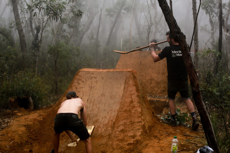 James Fox Gallery Team Blue Mountains Digging