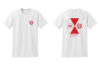 White Shirt 93 Red Print