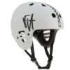Protec Full Cut Cert Helmet Fit Bike Co Matte Light Gray Checker Product Image 006