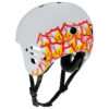 Protec Full Cut Cert SM Bikes BMX Collab Light Gray Shield Studio Image 011