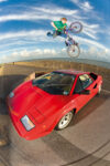 jim bauer BMX car jump RA