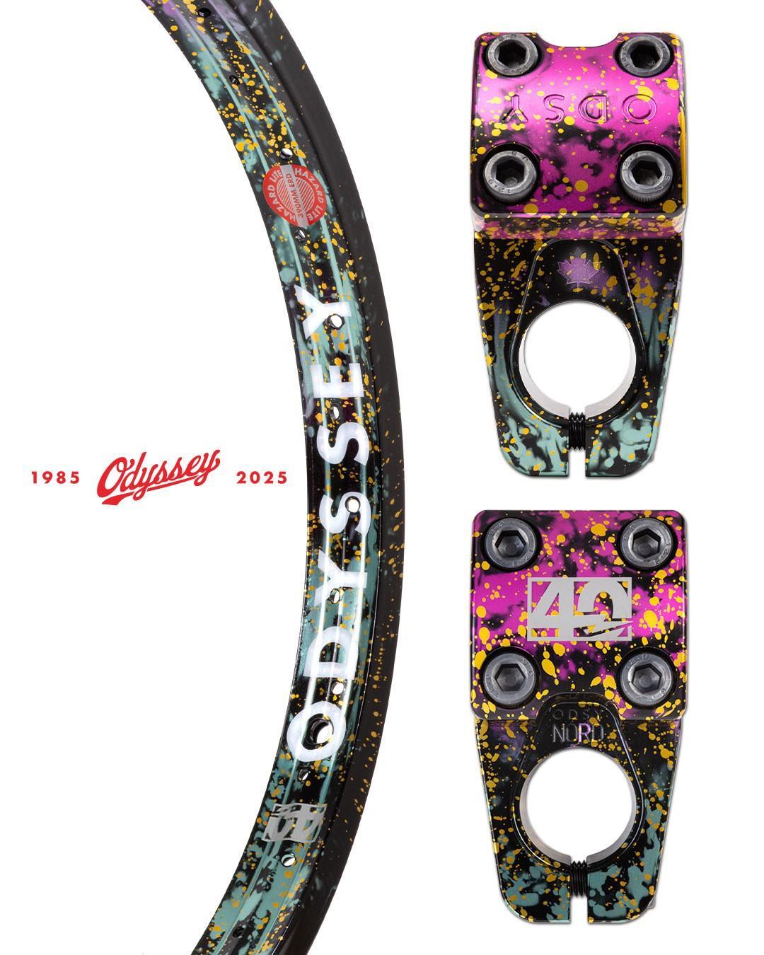 Product Drop - ODYSSEY '85 Splatter kit - DigBMX