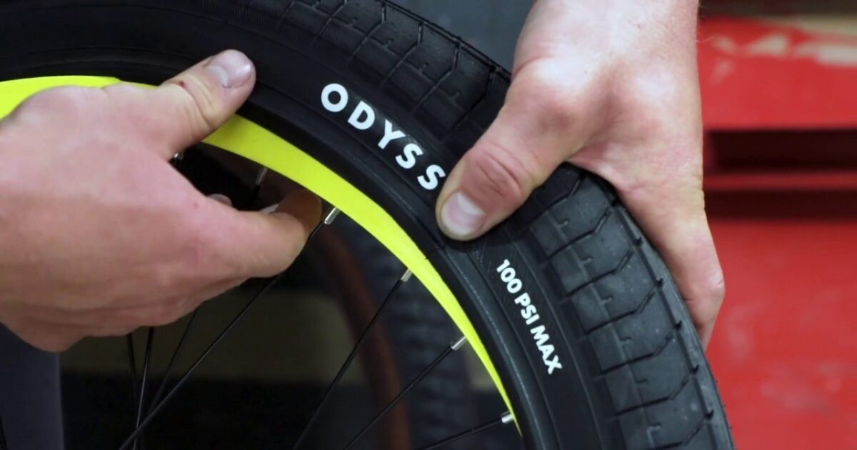 Shield Yellow Rim Odyssey - Fluorescent Yellow Hazard Lite Rims | DIG BMX