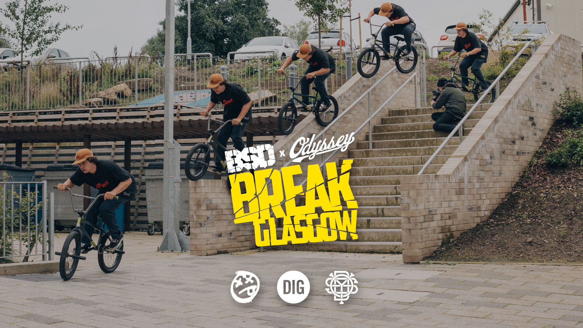 BSD X ODSY BREAK GLASGOW DIG BMX