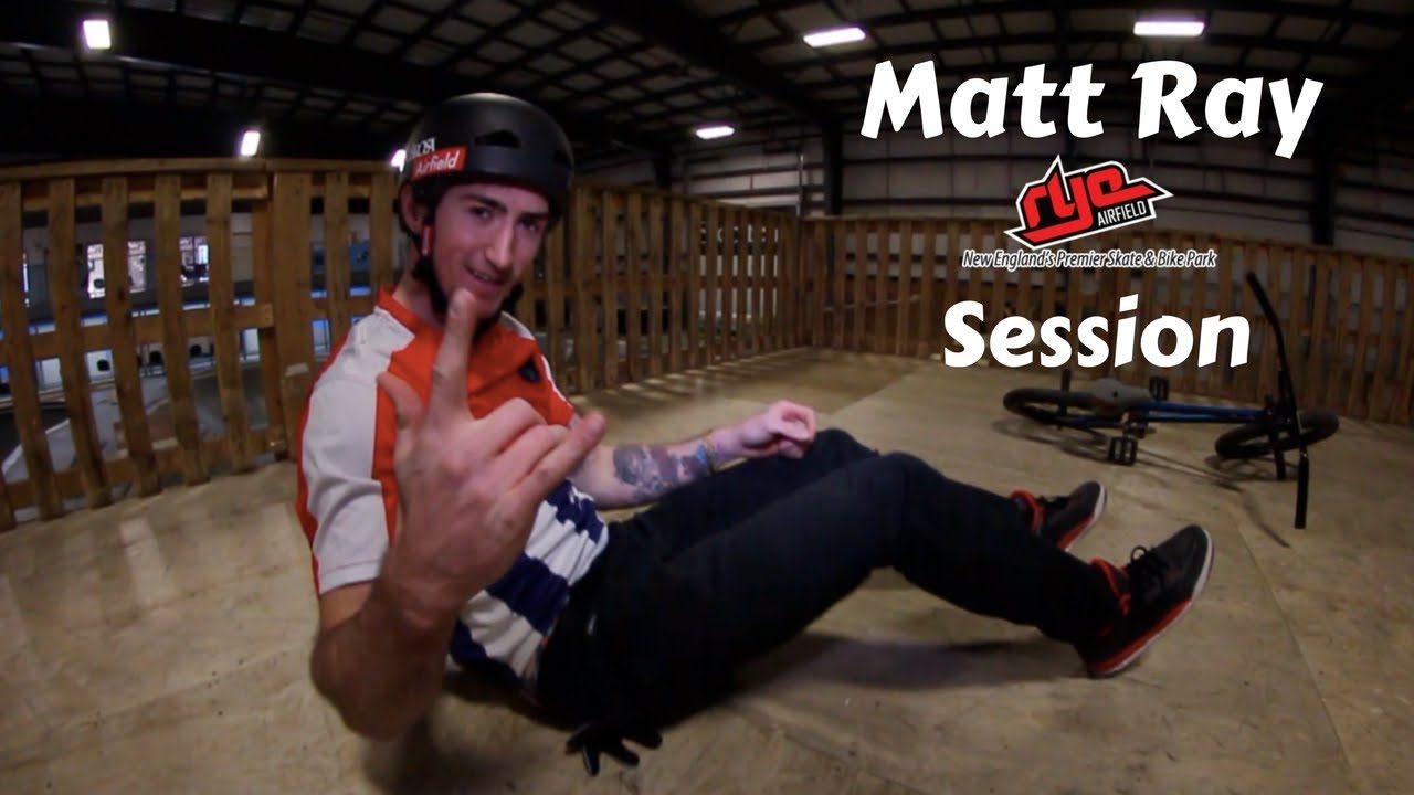 Matt Ray Session Rye Airfield DIG BMX