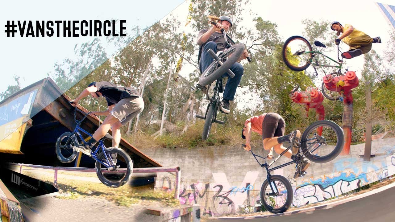 LUX BMX Alex Hiam, Brock Olive, Mitch Campbell and Tim Storey Vans